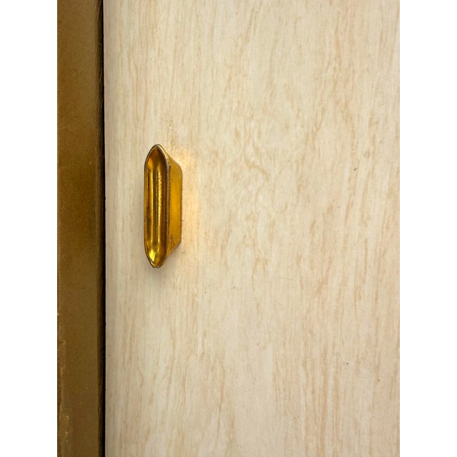 Mid 20th Century Mid-Century Modern Display Cabinet With Sliding Glass Doors For Sale - Image 5 of 12