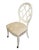 CENTURY FURNITURE Villa Domain Collection Neoclassical Art Deco Maple Round Lattice Back Dining Side Chair 341-511 40.25"...