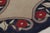 Rug & Kilim Antique Hooked Rug in Navy Blue With Medallion and Florals From Rug & Kilim For Sale - Image 4 of 7