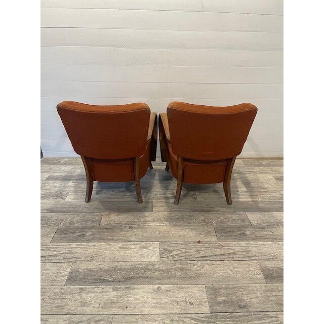 Vintage Model H-237 Relax Chairs from Halabala, 1930s, Set of 2 For Sale - Image 3 of 7