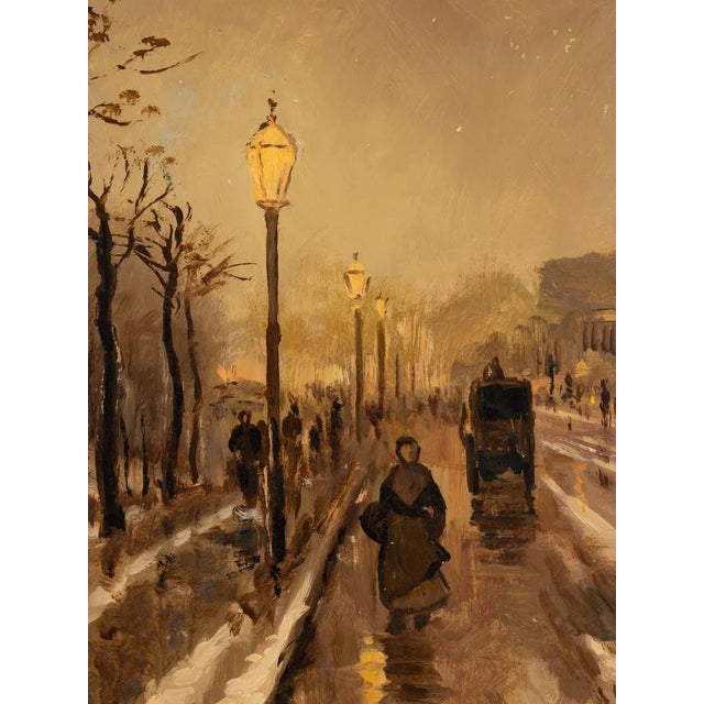 Autumn, Oil on Plate, Framed For Sale - Image 4 of 10