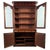 A magnificent 19th-century English bookcase on cupboard, finely crafted from mahogany and distinguished by its impressive...