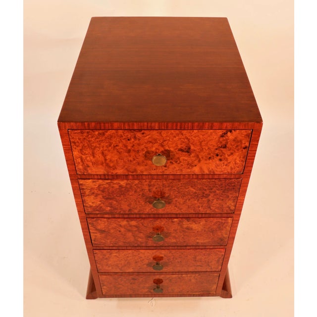 1930 French Art Deco Chest of Drawers For Sale - Image 4 of 13