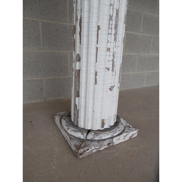 Vintage Architectural Salvage Greek Revival Pillar Columns A Pair