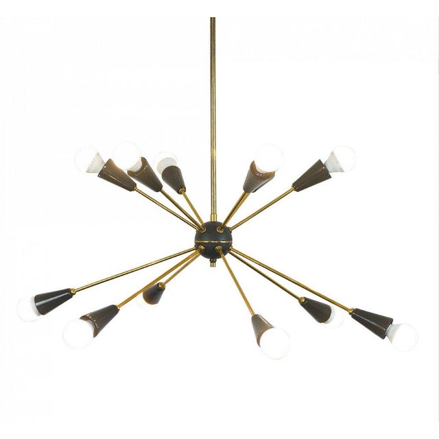 Sputnik Pendant Lamp, Italy, 1960s For Sale - Image 5 of 6