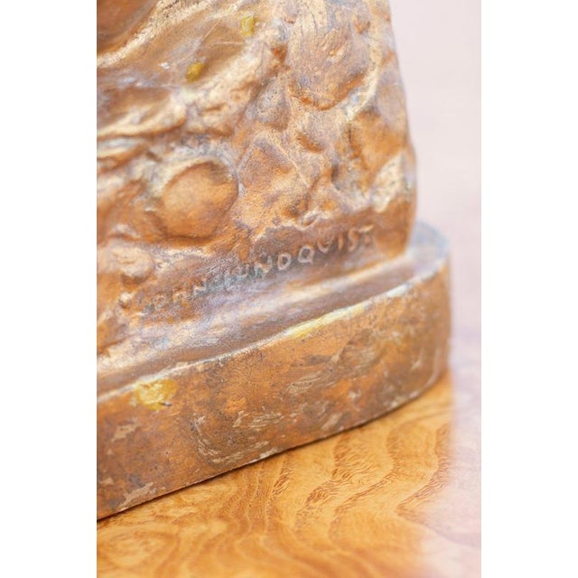 Gold John Lundquist, Nude, Danae, 1920s, Plaster For Sale - Image 8 of 12