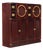 Italian Cabinet in Mahogany Veneer For Sale