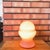 Space Age Accent Table Lamp in Pink Opaline Glass, 1960s For Sale - Image 4 of 13