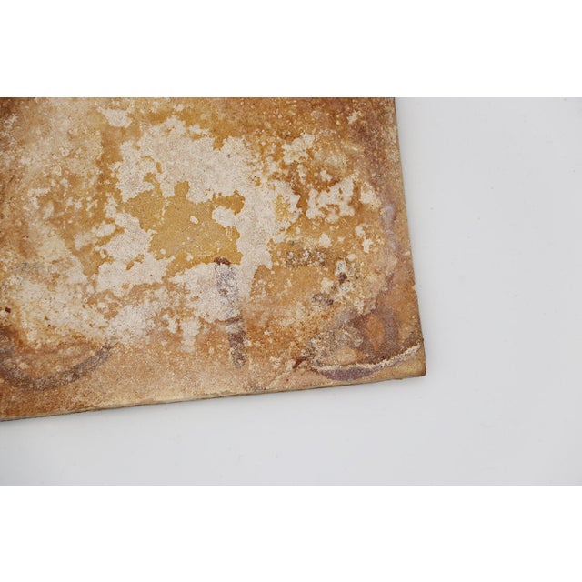 19th Century Tile Depicting a Man and a Woman, Portuguese Baroque For Sale - Image 6 of 8