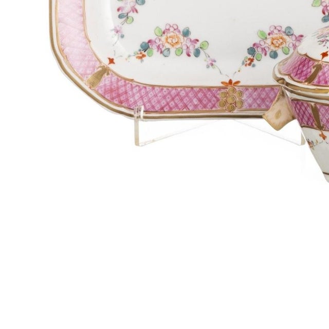 20th Century Porcelain Tureen with Serving Dish from Artibus, Set of 3 For Sale - Image 3 of 6