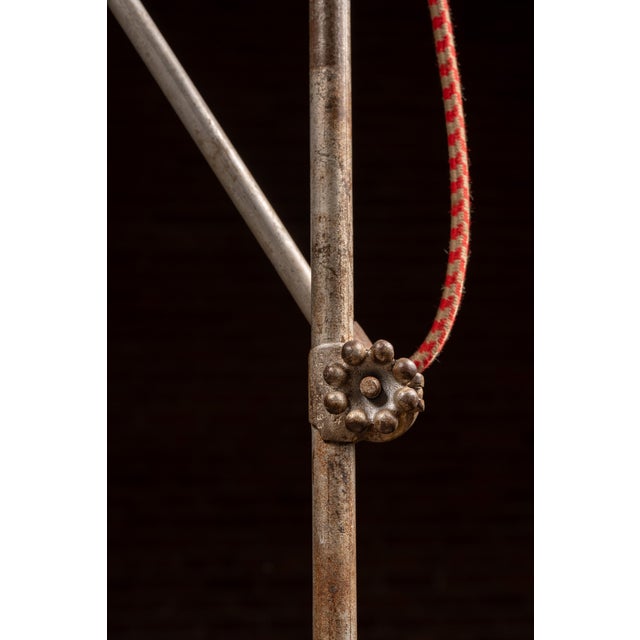 Vintage Articulated Industrial Task Lamp by o.c. White For Sale - Image 11 of 12