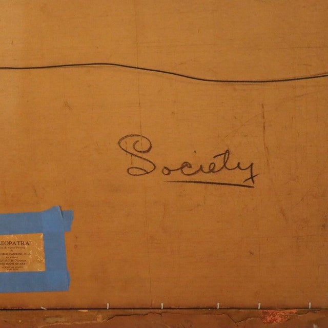 Large Antique Maxfield Parrish Print “Cleopatra” C1920 For Sale - Image 12 of 12