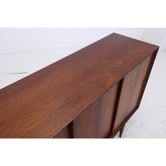 Brown Mid-Century Model 19 Highboard in Rosewood from Omann Jun, 1960s For Sale - Image 8 of 18