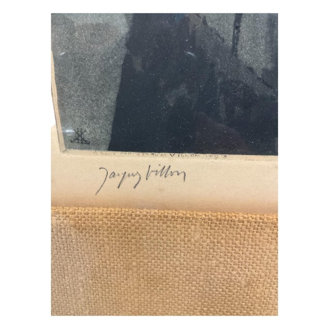 Modern Jacques Villon (French, 1875-1963) Color Etching For Sale - Image 3 of 4