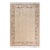 Mogul, One-of-a-Kind Hand-Knotted Area Rug in Ivory, 6' 1" x 9' 3" For Sale