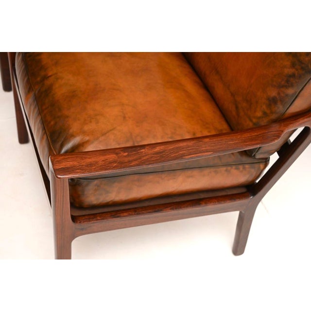 Vintage Scandinavian Chairs by Frederik Kayser from Vatne Lenestolfabrikk, 1960, Set of 2 For Sale - Image 14 of 16