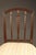 Elegant pair of late 19th-century English Hepplewhite style side chairs, crafted in mahogany and distinguished by fine,...