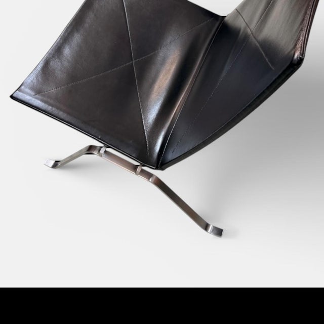 PK22 Lounge Chair by Poul Kjærholm for Fritz Hansen, Denmark, 1980s For Sale - Image 6 of 18