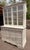 White Antique French Provincial Two-Piece Bibliothèque Hutch, Circa 1870–1900 For Sale - Image 8 of 10