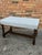 Newly Upholstered English Bench For Sale In Nashville - Image 6 of 9
