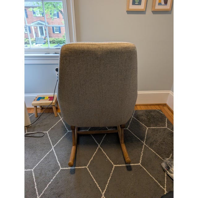 CB2 Cb2 Saic Quantam Rocking Chair For Sale - Image 4 of 5