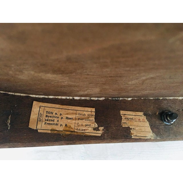 Set of Mid-Century Side Chairs from TON For Sale - Image 16 of 18