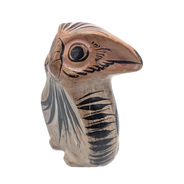 1960s Tonalá Mexico Owl Ceramic Figurine For Sale In Miami - Image 6 of 11