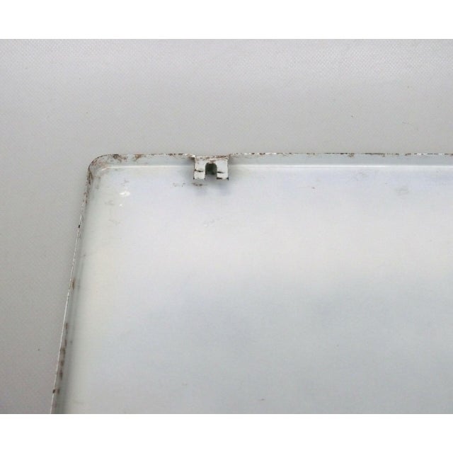 Advertising Sign in Folded Sheet Metal, 1950s For Sale - Image 18 of 18