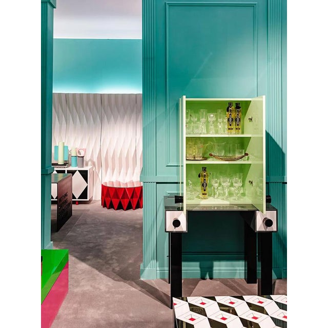 Ernest Cabinet in Powder-Coated Aluminum by Altreforme For Sale - Image 4 of 8