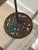 Silver Antique Blown Mercury Glass Christmas Tree Topper With Metal Stand For Sale - Image 8 of 11