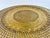 Metal Vintage Large Pierced Brass Decorative Wall Tray For Sale - Image 7 of 11