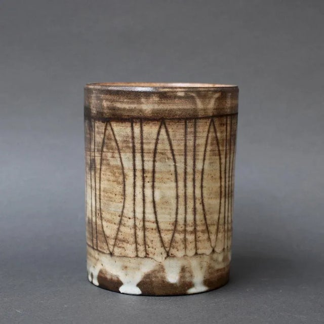 1960s Mid-Century Ceramic Vase by Jacques Pouchain for Atelier Dieulefit, 1960s For Sale - Image 5 of 9