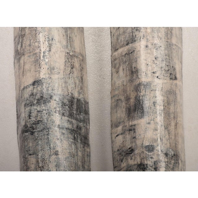 (American, born 1953) Implications of Importance, four elliptical form pieces, signed and dated "Melnick 1988" and...
