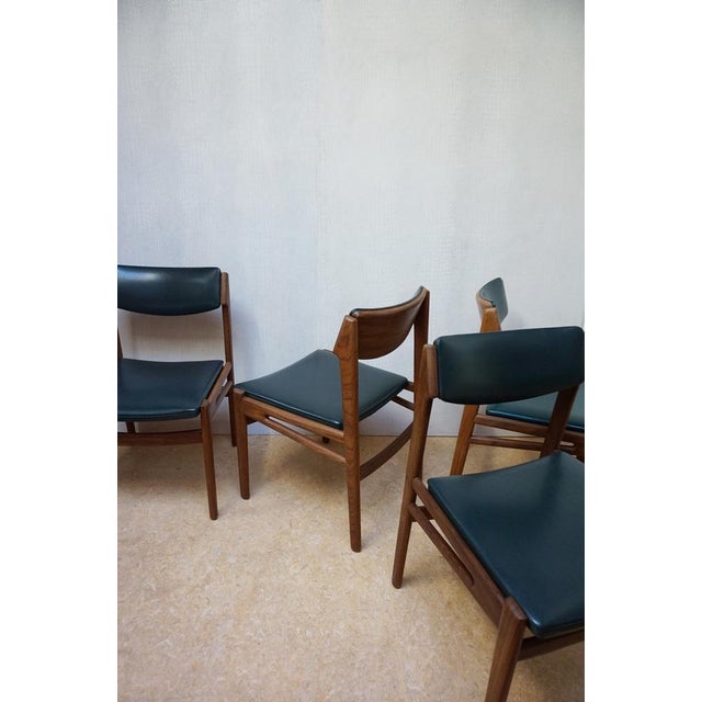 Midcentury Modern Danish Teak Dining Chairs, 1960s, Set of 4 For Sale - Image 4 of 18