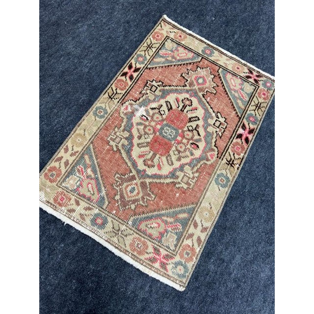 Early 21st Century Turkish Yastik Rug 1'9" x 2'8" For Sale - Image 5 of 5