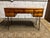 Mid-Century Modern Floating Desk by Aristo-Bilt Furniture. It features solid wood , 3 drawers with dovetail joint...
