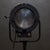 Vintage Hollywood Stage Spotlight on Adjustable Steel Tripod c.1940 For Sale - Image 4 of 9