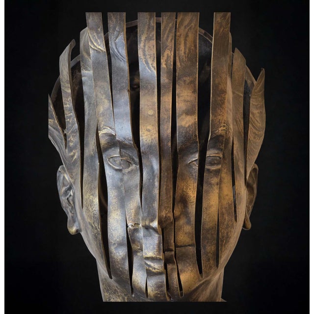 René Hetzel, Bust, 1960s, Bronze For Sale - Image 9 of 11