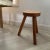 French Pine Wooden Stool, 1960 For Sale - Image 4 of 6