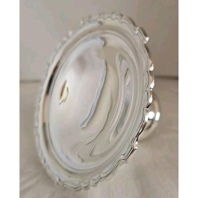 Sterling Silver Pedestal Tazza Bon Bon Dish by William Aitken, Birmingham, 1904 For Sale - Image 13 of 18