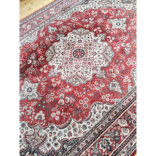 Large Vintage Wool Rug, France, 1970s For Sale - Image 6 of 16