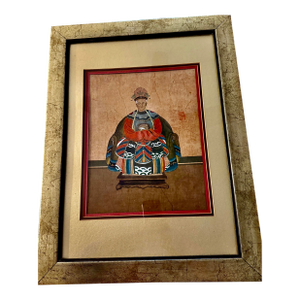 Chinese Ancestral Portrait Painting