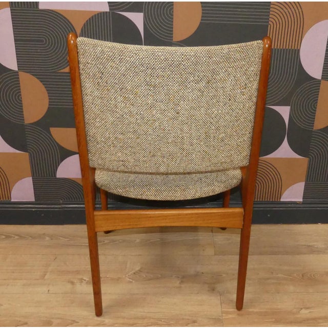 Wood Vintage Teak Dining Chairs from IMHA, 1960s, Set of 6 For Sale - Image 7 of 18