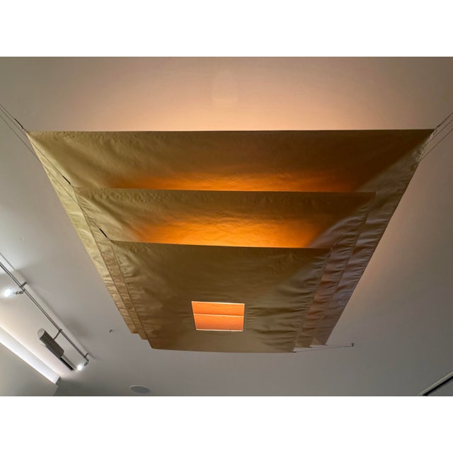 A striking and highly sculptural Lil Luxury ceiling light by Ingo Maurer and Team, designed in 2009. Composed of three...
