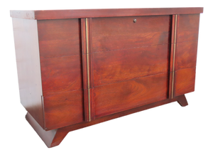 Mid Century Lane Cedar Chest Blanket Trunk Window Bench With a Drawer 6657