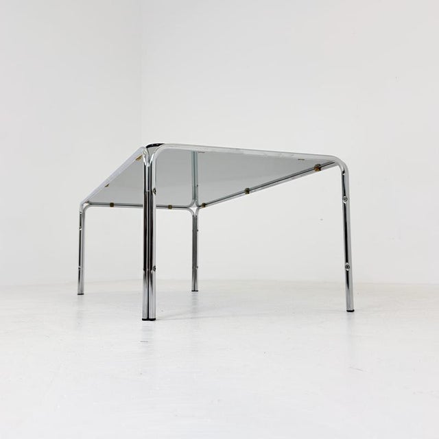 Large Mid-Century Bauhaus Coffee Table by Huwa-Spiegel Parsol, West Germany, 1970s For Sale - Image 6 of 13