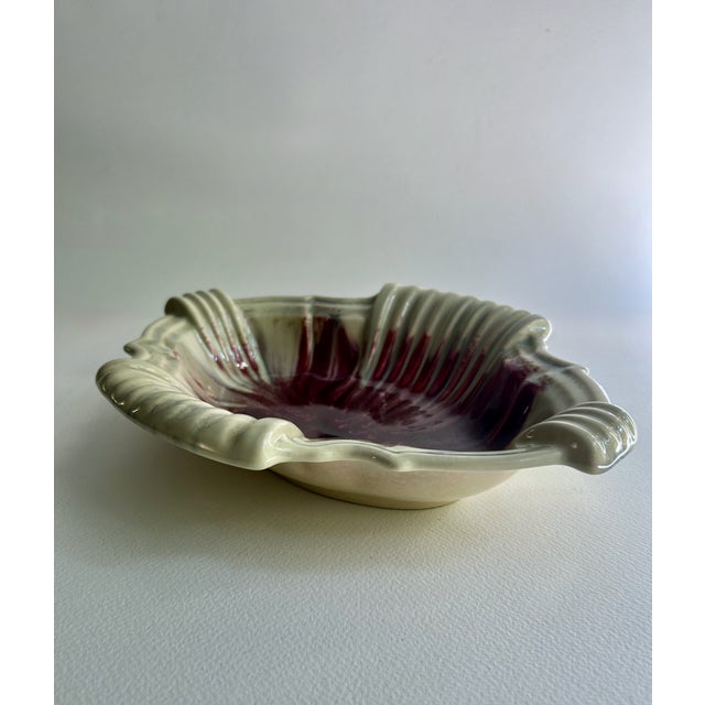 1940s German Art Deco Drip Glaze Celadon Art Pottery Bowl For Sale In New York - Image 6 of 18