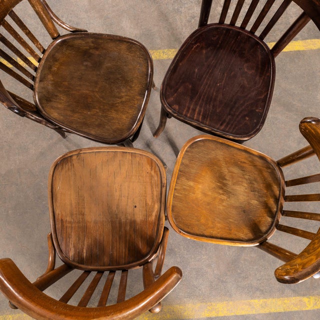 Vintage Dining Chairs, 1950s, Set of 4 For Sale - Image 10 of 14