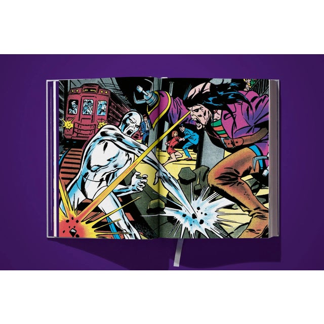 TASCHEN TASCHEN Books "Marvel Comics Library. Silver Surfer. Vol. 1. 1968–1970" Collector's Edition, numbered For Sale - Image 4 of 11