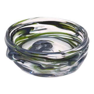 Murano Blown Glass Trinket Tray, Italy, 1970 For Sale